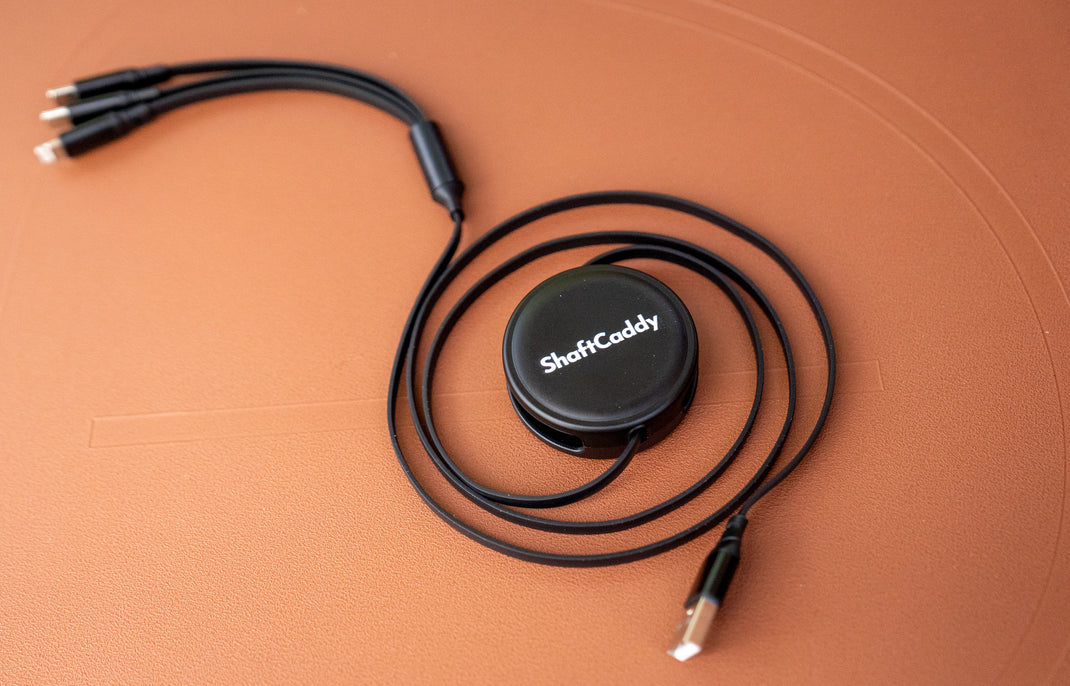 Golf Cart Phone Holder, The Shaft Caddy