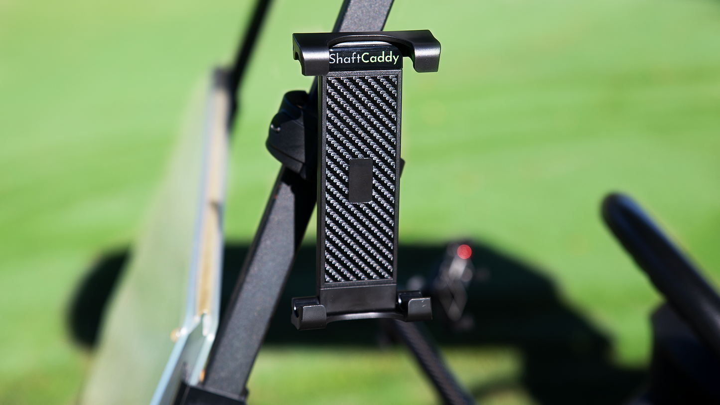 Shaft Caddy 1.0 | Golf Cart Phone & Tablet Holder